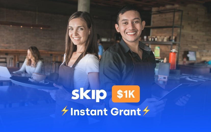 Skip $1k Instant Grant Image