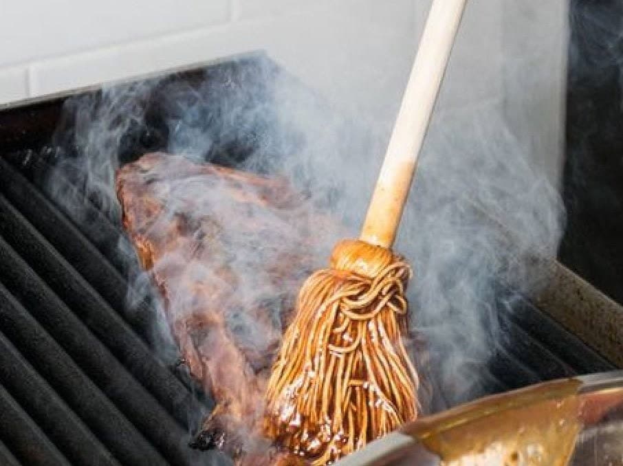 BBQ Brush Mop, Gift for Him, BBQ Tools, BBQ Sauce Basting Mop, New Homeowners Gift