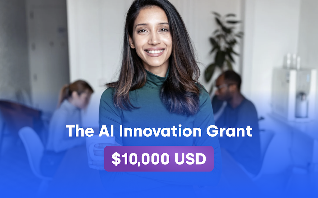The The $10k AI Innovation Grant Image