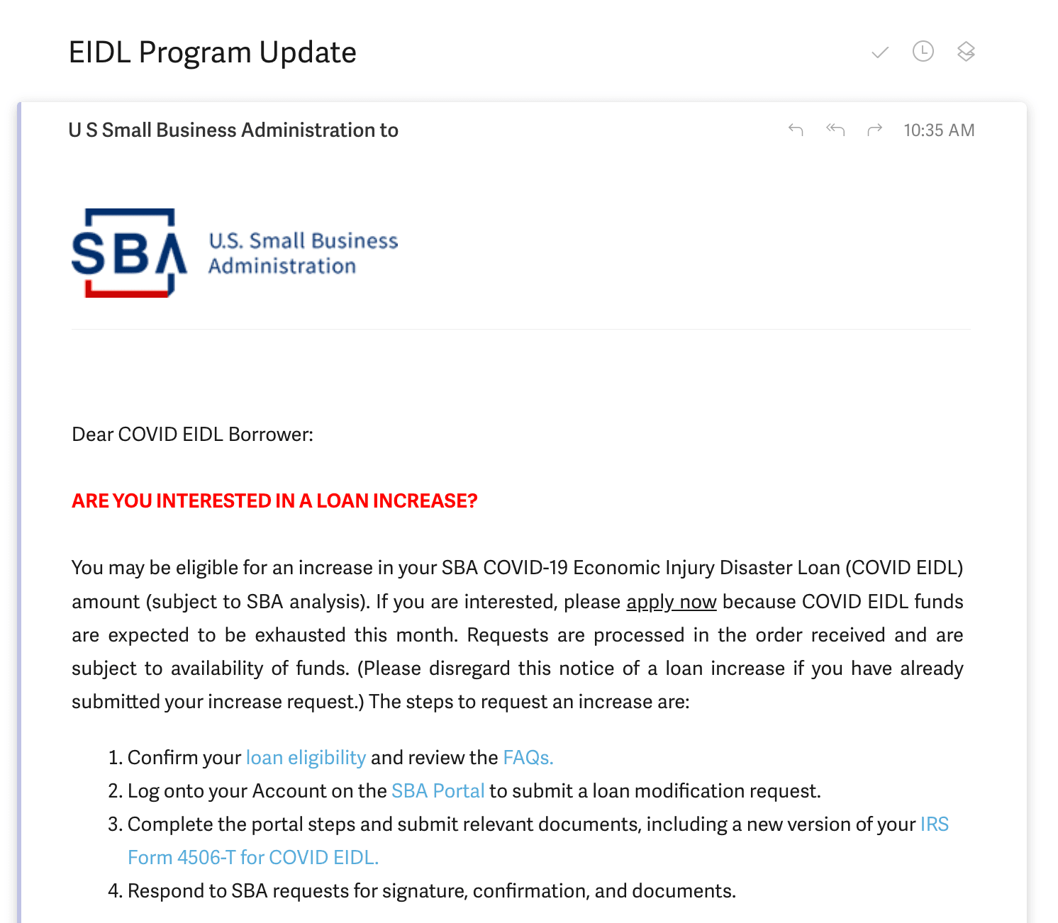 https://static.helloskip.com/blog/2022/04/SBA-EIDL-Email-Update-4-20-22-1.png
