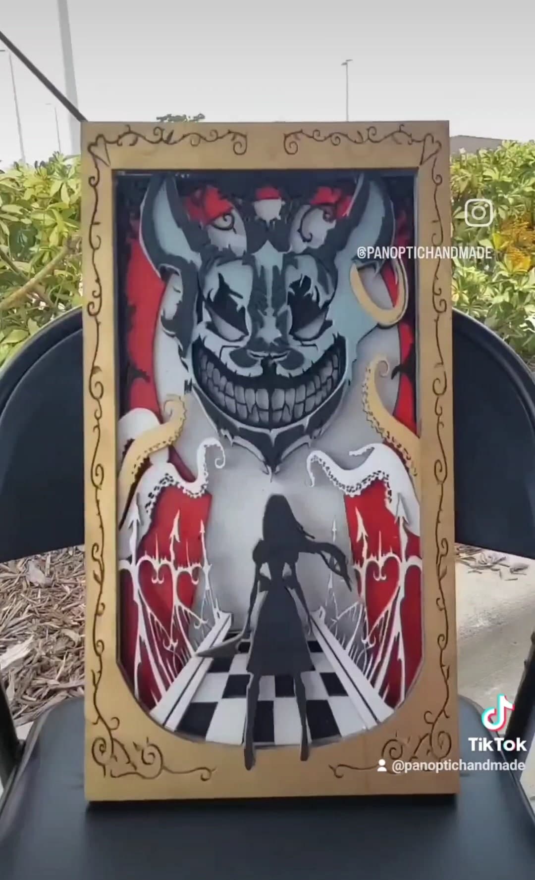 Mr. McGee's Alice Madness Returns 3D Lasercut Wall-Decor