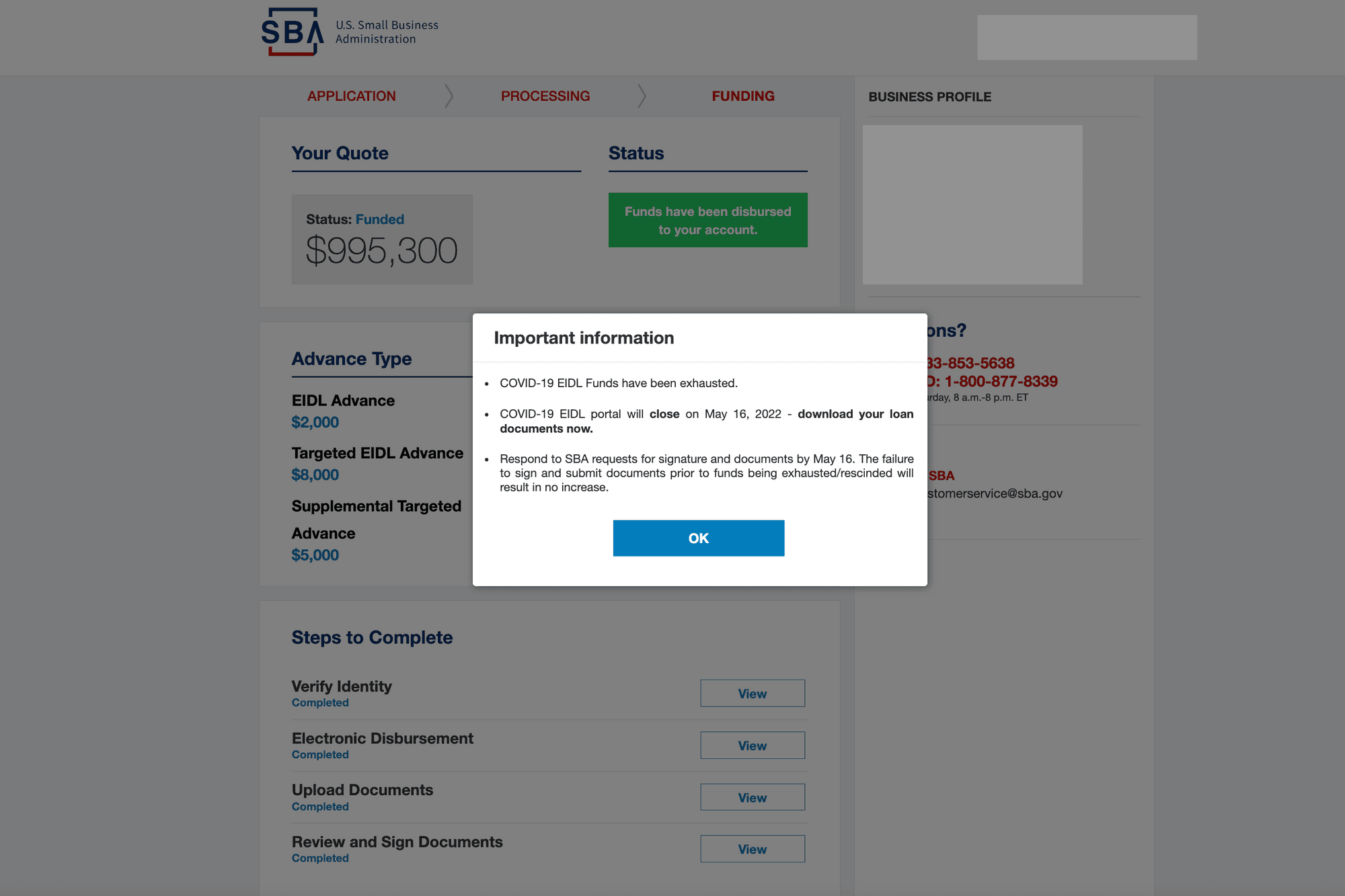 https://static.helloskip.com/blog/2022/05/Example-SBA-Portal-Message-Saying-EIDL-Program-Is-Over.png